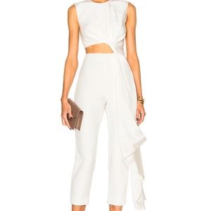 Bridal Silk & Bonded Crepe Jumpsuit